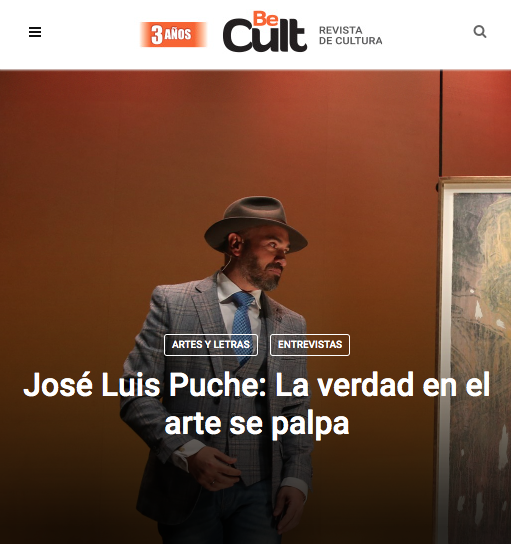 Puche en Be Cult Revista Cultural