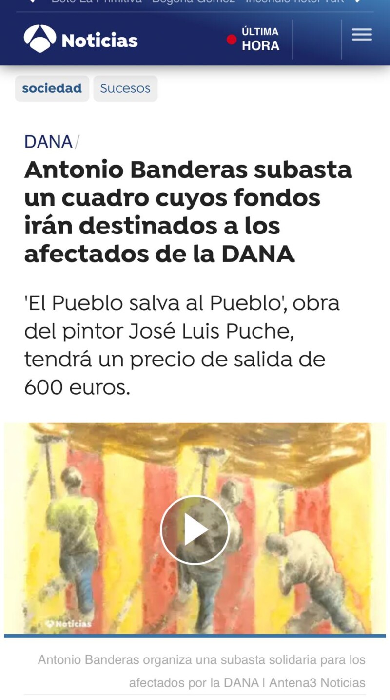 antonio-banderas-subasta-cuadro-dana-jose-luis-puche