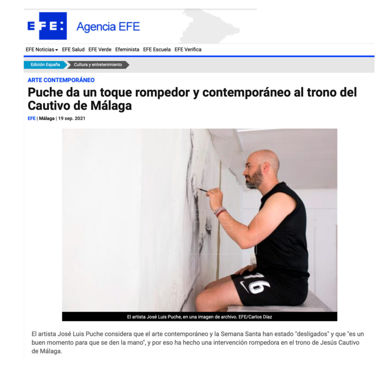 arte contemporaneo trono cautivo joselui spuche EFE