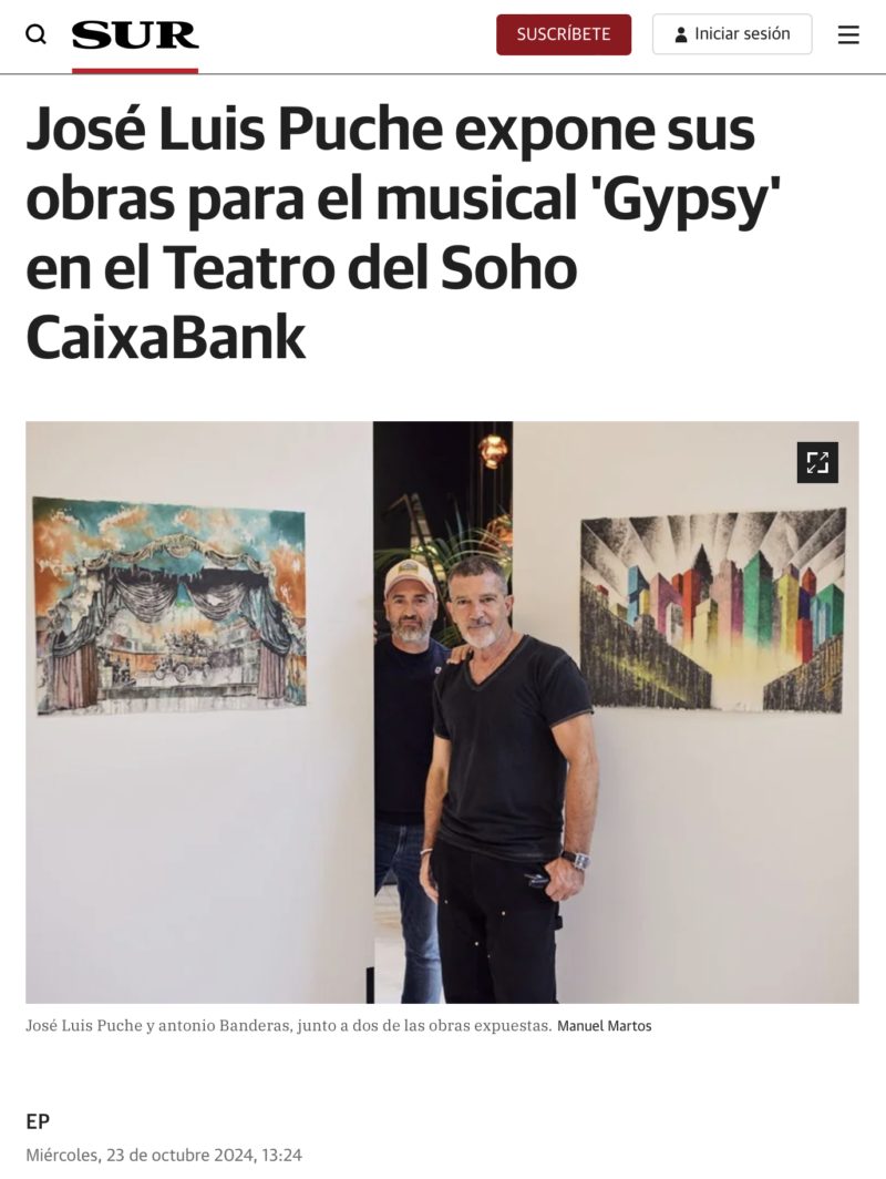 puche-expone-obras-gypsy-antonio-banderas-diario-sur